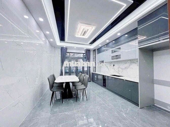 nhà đẹp 5 tầng khu đồng bộ cao cấp hẻm nhựa 6m có lề đường số 6. BHH B