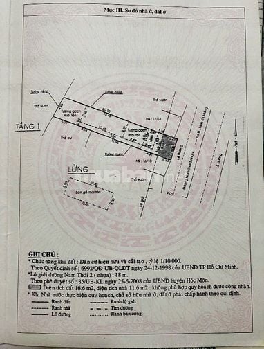  Nhà chính chủ, Mặt tiền đường Trần Thị Bốc