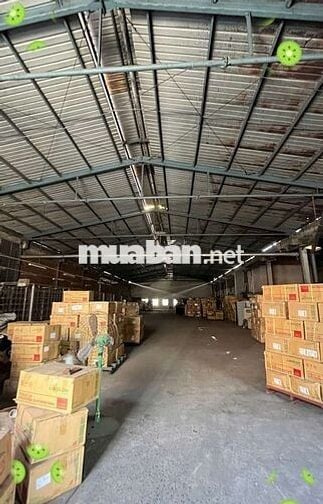 CHO THUÊ KHO 1300M2 ĐƯỜNG PHAN VĂN HỚN KẾ KCN TÂN BÌNH ĐƯỜNG CON40F