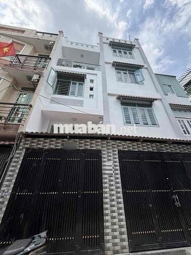 🔥 NHÀ 4 TẦNG BTCT – HẺM XE HƠI THÔNG – NGAY LÝ THƯỜNG KIỆT, TÂN BÌNH –