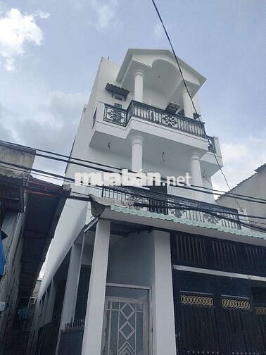 BÁN NHÀ PHƯỜNG THỚI AN ĐƯỜNG LÊ THỊ RIÊNG DT 5X19 NHÀ 4 TẦNG