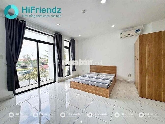 CHO THUÊ PHÒNG STUDIO MỚI XÂY FULL NỘI THẤT NGAY CẦU BÔNG