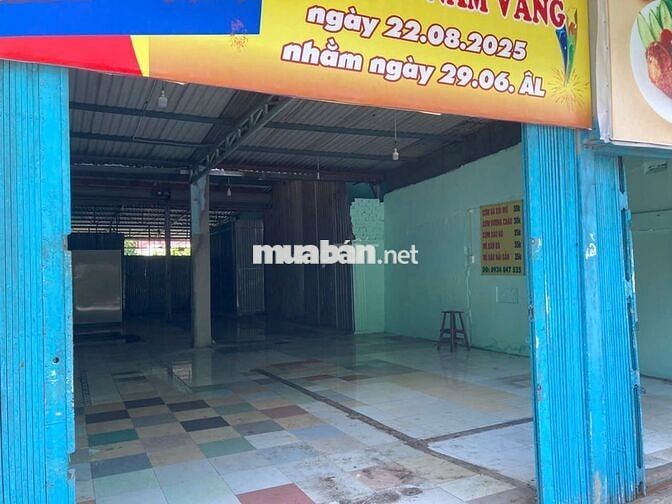 Cho thuê mặt bằng mặt tiền trục đường chính Nguyễn Văn Côn, Vĩnh Bình