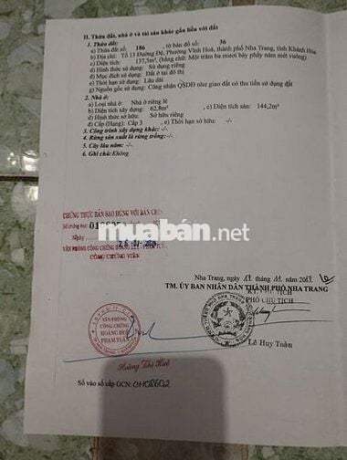 Nhà gần biển , 137.5m2, 8 phòng ngủ, phường vĩnh Hòa , tỉnh Khánh Hòa