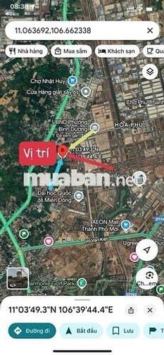 1 tỷ 650 tr gần ngay Đại Học Quốc Tế Miền Đông, Aeon