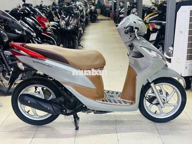 XE MÁY THỊNH PHÁT - HONDA VISION XÁM XI MĂNG LƯỚT
