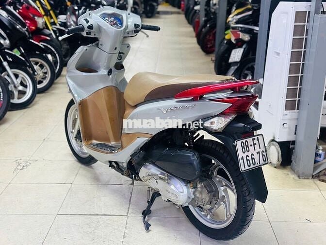 XE MÁY THỊNH PHÁT - HONDA VISION XÁM XI MĂNG LƯỚT