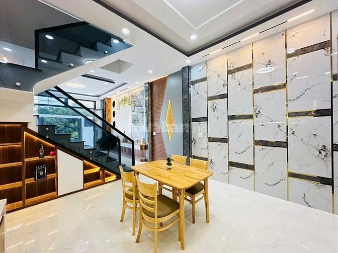 Nhà mới xây gàn kcn Cầu Tràm 112,5m2 SHR 4Pn 3Wc full 2ty280.
