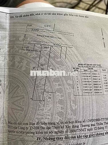 lô đất 151m2 mt bà điểm 11 ngay bxe an sương. giá 7,69tỷ tl