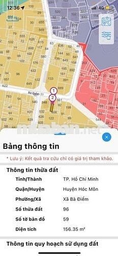 lô đất 151m2 mt bà điểm 11 ngay bxe an sương. giá 7,69tỷ tl