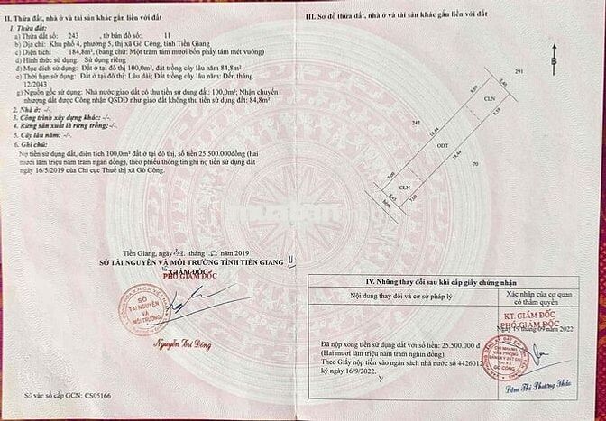 Bán Đất Đô Thị Phường 5 Chính Chủ tặng nhà cấp 4 nhỏ