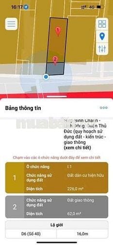 bán gấp lô đất mặt tiền ngay trung tâm hiệp bình chánh thủ đức