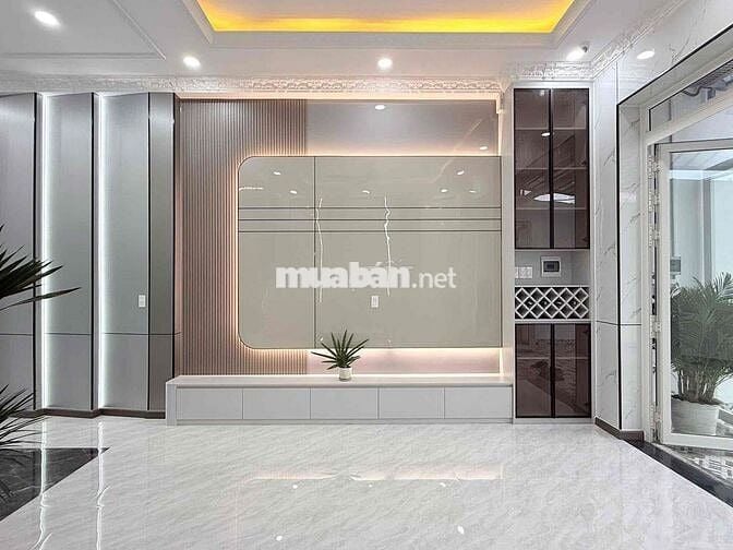 Mặt tiền kinh doanh Ngay KCN Sóng Thần.Nhà 3 tầng xây mới full nội tha