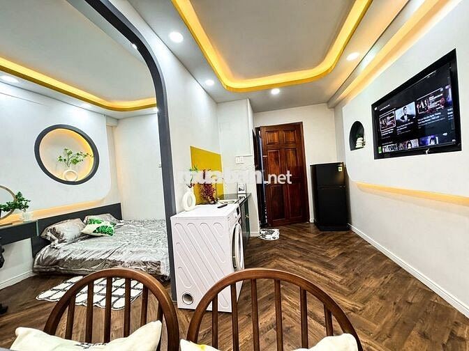 GẦN NHÀ GA T3 - STUDIO 1PN-2PN MỚI ĐẸP 100% -BAN CÔNG-CỬA SỔ-TÁCH BẾP