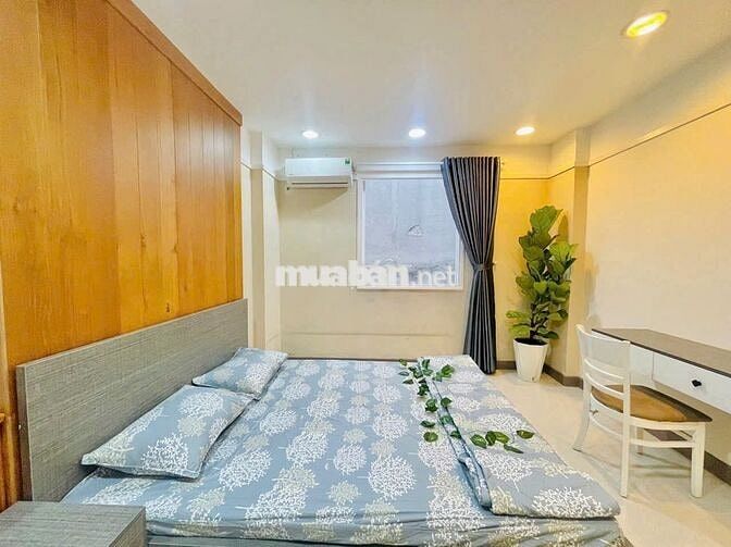 CHO THUÊ PHÒNG CHDV STUDIO TÁCH BẾP 45M2 FULL NỘI THẤT