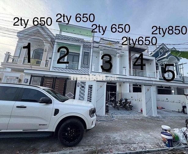 🏡 Nhà 1 trệt 1 lầu Mỹ Yên – Sổ hồng riêng – Đường xe hơi 3PN, 2WC