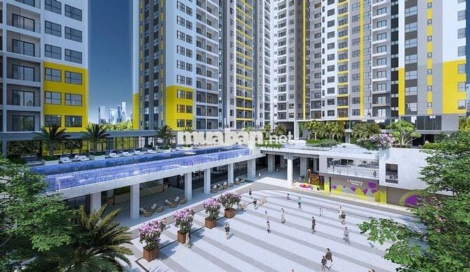 Bcons Newsky giá rumor 46tr - Mặt tiền QL13, đối diện là ga Metro