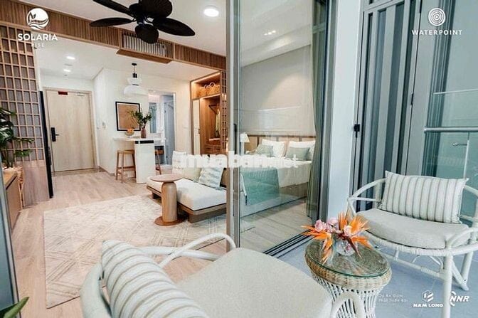 CHỈ HƠN 1TỈ SỞ HỮU NGAY CĂN HỘ NGHỈ DƯỠNG WATERPOINT SOLARIA. TT 2 NĂM