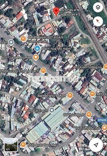 Bán lô đất 2 mặt tiền kiệt ô tô,đối diện chợ Lệ Trạch(cách chợ 300m)