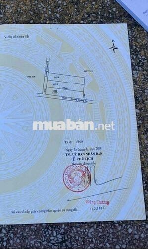 Bán lô đất 2 mặt tiền kiệt ô tô,đối diện chợ Lệ Trạch(cách chợ 300m)