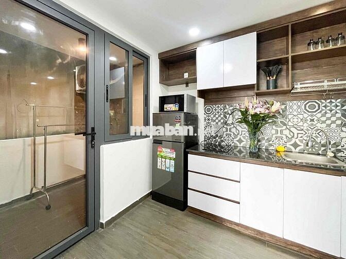 🔥 Studio cao cấp - 1PN tách bếp - Full nội thất ngay Nguyễn Trãi Q1 🎉
