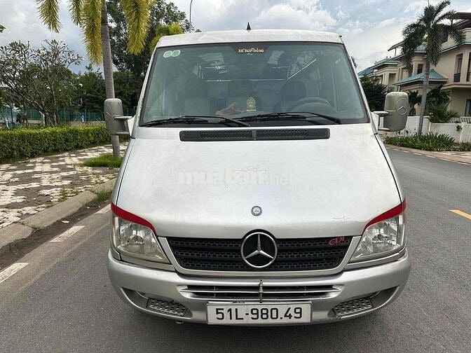 Mercedes Sprinter đời 2007 3 chỗ/940kg chính chủ