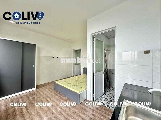STUDIO MỚI XÂY FULL NỘI THẤT BAN CÔNG THOÁNG