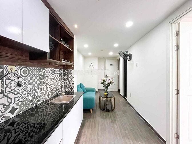 🔥 Studio cao cấp - 1PN tách bếp - Full nội thất ngay Nguyễn Trãi Q1 🎉