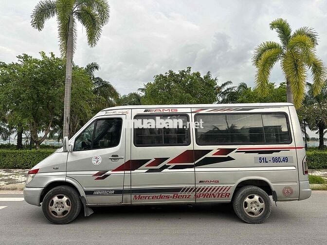 Mercedes Sprinter đời 2007 3 chỗ/940kg chính chủ