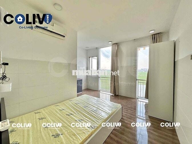 STUDIO MỚI XÂY FULL NỘI THẤT BAN CÔNG THOÁNG