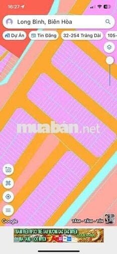 Đất tái định cư mặt tiền đường trục chính luôn giá bao ngon mua xây li