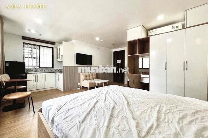 Cho Thuê Căn Studio_Thang Máy Mới Gần Vòng Xoay Lăng Cha Cả Tháng 10