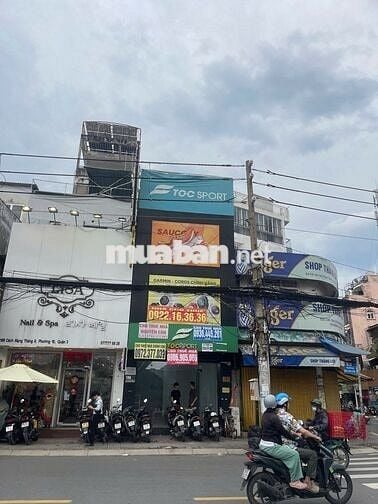 🔥 Cho thuê MT CMT8 Quận 3 – 5x25m, trệt 2 lầu, giá 50 Triệu
