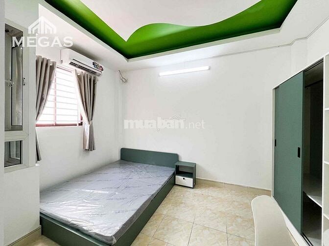 🔥Cho thuê Studio Quận 10 1 phòng ngủ tách bếp, cửa sổ trời, full nt