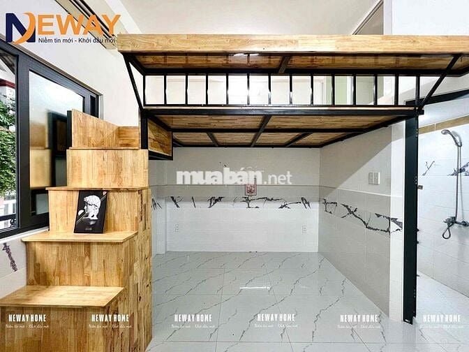 Siêu Phẩm Duplex Cửa Sổ Trời Mới Xây Full Nội Thất Đi Bộ Qua Huit
