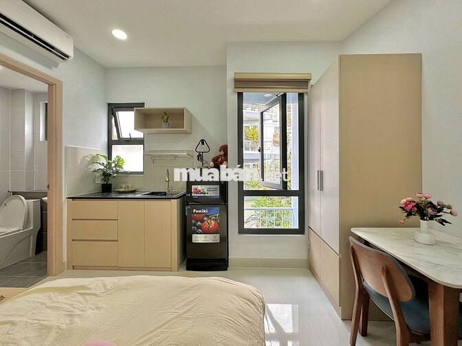 🌿 Studio Cửa Sổ Thoáng –Full Nội Thất –Phan Đăng Lưu,Tiện Đi Trung Tâm