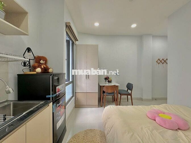 🌿 Studio Cửa Sổ Thoáng –Full Nội Thất –Phan Đăng Lưu,Tiện Đi Trung Tâm