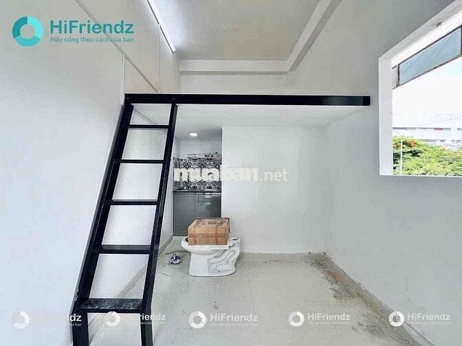 PHÒNG TRỌ ĐẸP CÓ GÁC CAO MỚI 100% GIÁ RẺ GẦN QUẬN 1, ĐH GTVT, Hutech