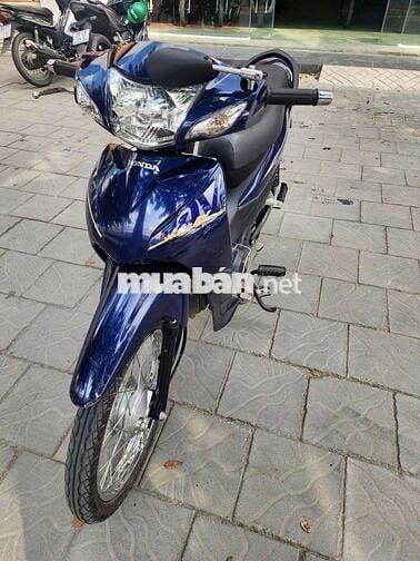 XE WAVER 110 màu xanh