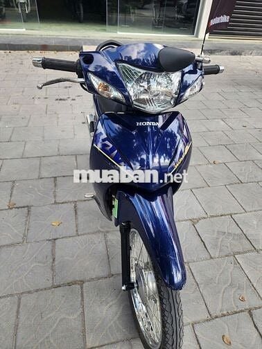 XE WAVER 110 màu xanh