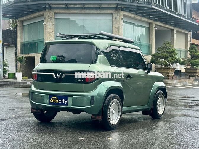 VinFast VF3 2024 - Màu xanh - 5000km - Thuê pin