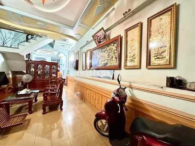 ❌NHÀ 3 TẦNG - HẺM XE HƠI VÀO NHÀ đường NGUYỄN THỊ BÚP, P.TCH, dt 126m2