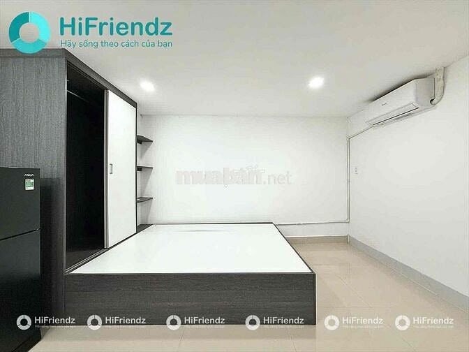 CHO THUÊ STUDIO FULL NT NGAY CHỢ AN NHƠN, ĐH CÔNG NGHIỆP NVD, VĂN LANG