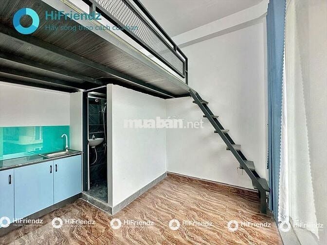 CHDV GIÁ RẺ - 1 PHÒNG NGỦ TÁCH BẾP FULL NỘI THẤT NGAY LOTTE MART GVAP