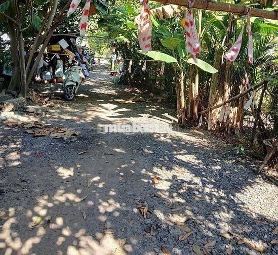 Bán đất Thạnh Lộc 12. DT 7m x 28m,mặt bờ rạch 5m giá 5.6 tỷ