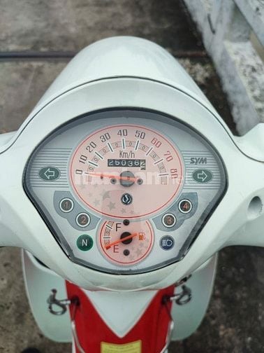 BÁN XE SYM ANGELA  50cc MÀU TRẮNG