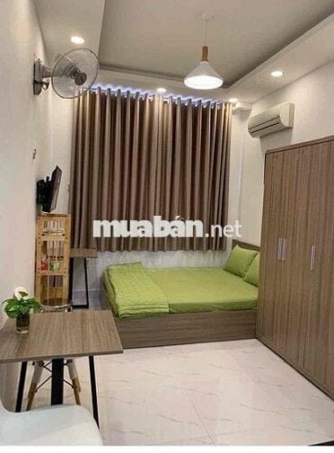 Cho Thuê Căn Hộ Studio Cửa Sổ Lớn Full NT Ngay Nguyễn Cảnh Chân Quận 1