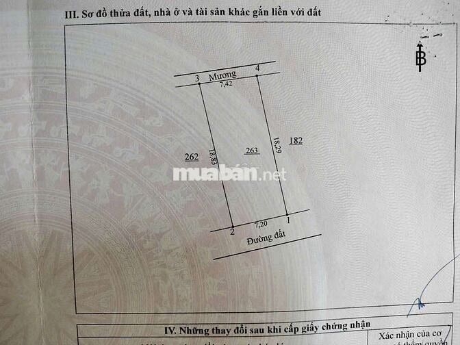 Tôi bán Đất thổ cư, nở hậu, đường xe hơi, khu dân cư hiện hữu