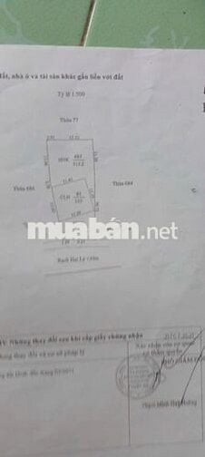 Bán lô đất đẹp 448 m An Sơn Thuận An Bình Dương