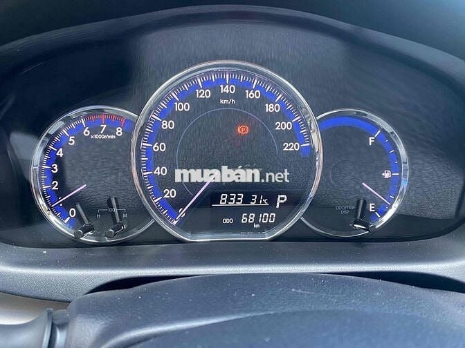 Toyota Vios 2019 1.5G CVT - 68000 km